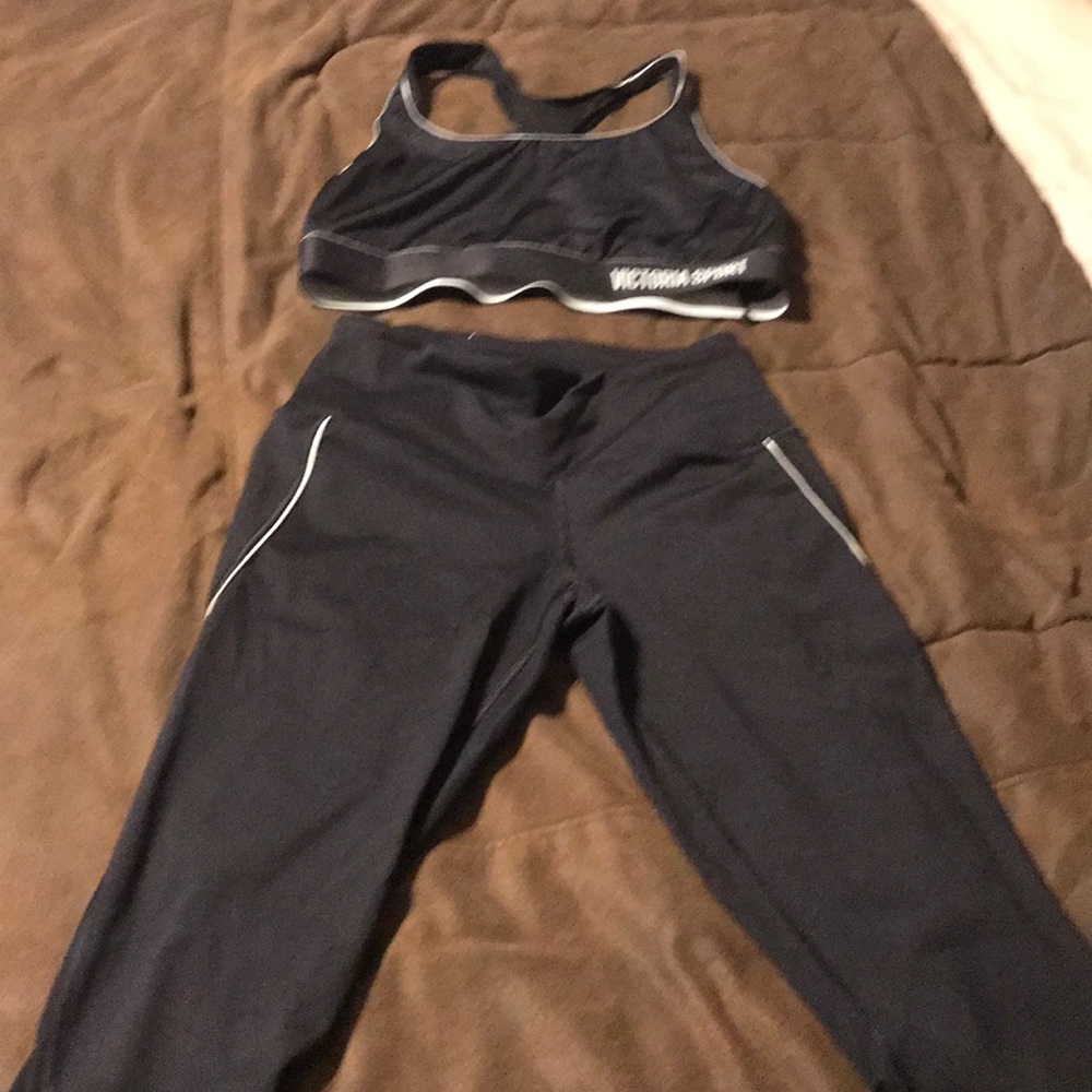 Legging and sport bra